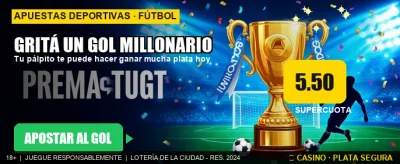 Gol Millonario: Apostá y Ganá